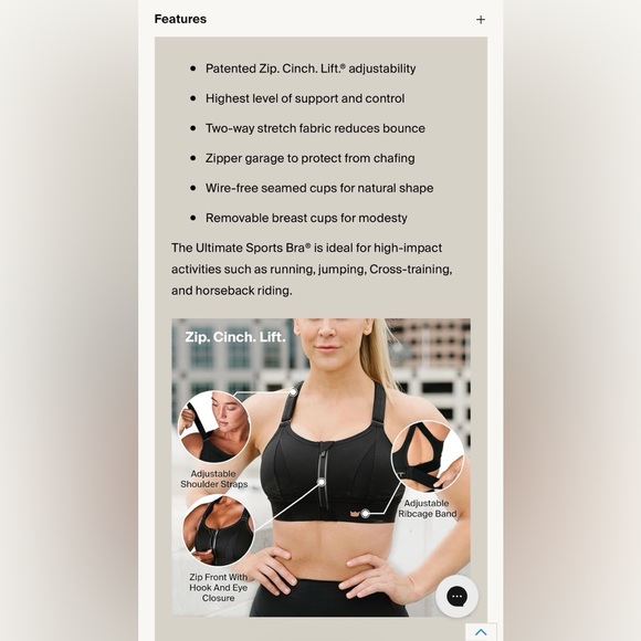 SHEFIT “Ultimate” High Impact Sports Bra - Picture 6 of 14